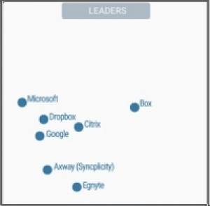 OneDrive recognised as Leader