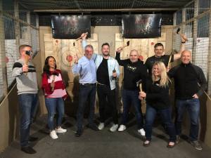 Hitting the Target (with axes)!