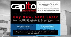 Public Sector Budget Burn Offer 20/21