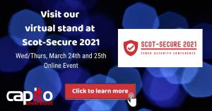 Capito Exhibiting at DIGIT's ScotSecure 2021