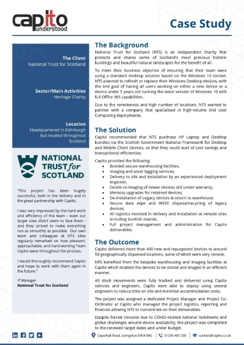 Click to view pdf format of the National Trust for Scotland case study