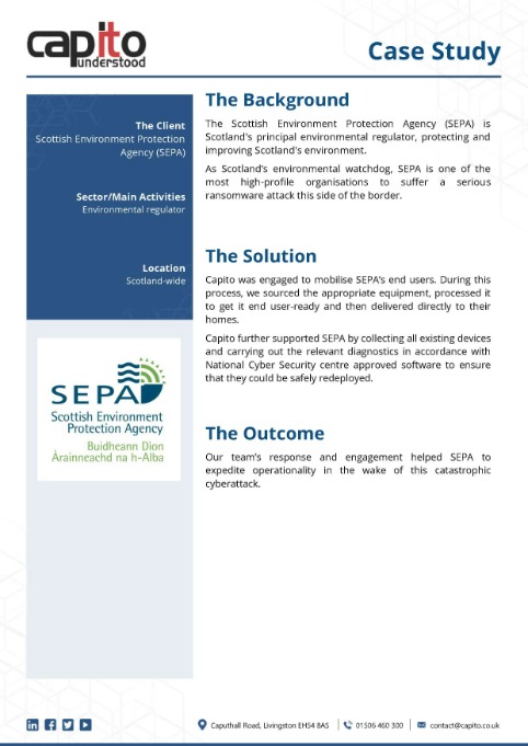 Click to view pdf format of the SEPA case study