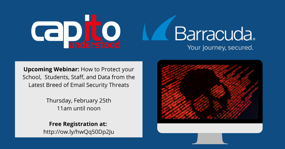 Register now for this webinar on email security for education
