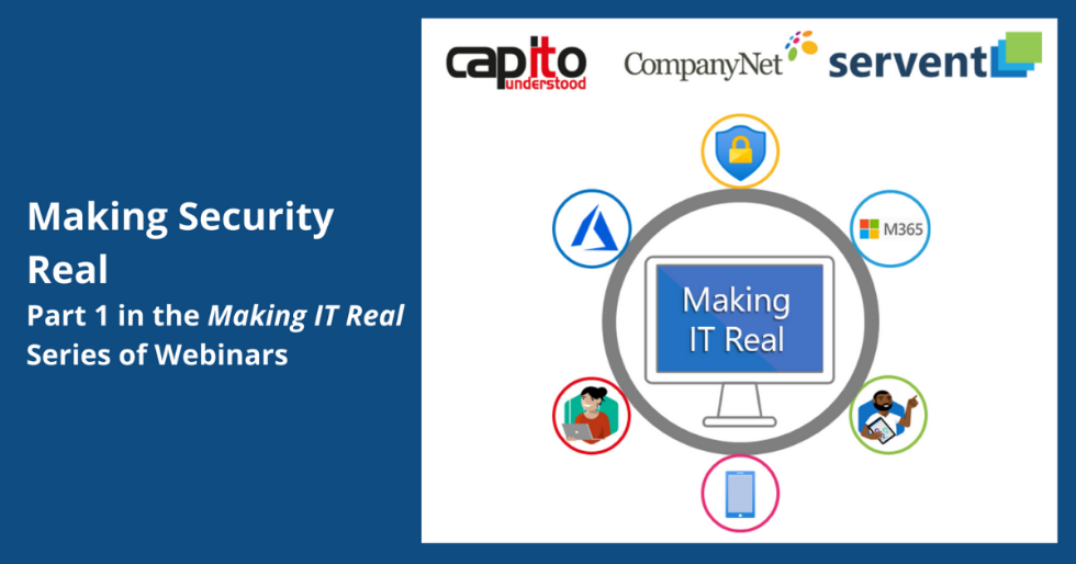 Register now for this webinar on Making Security Real
